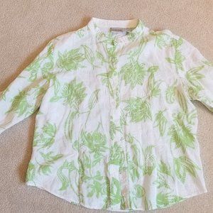 Chico's Comfy Button Down Blouse